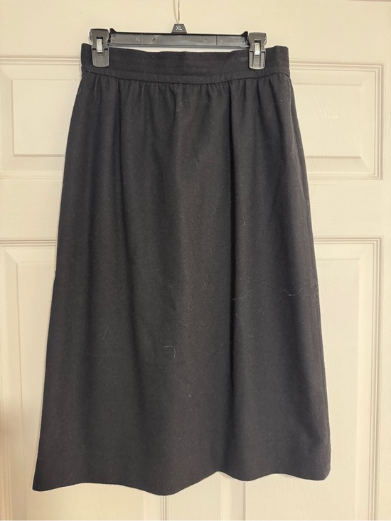 David Hollis Collection Dresses & Skirts - Classic vintage Black A-Line Women’s wool Skirt